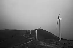 Ветроэлектростанция "Лори-1" на Пушкинском перевале