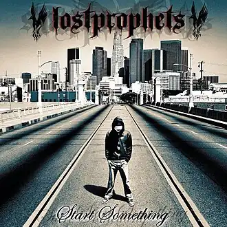 Обложка альбома Lostprophets «Start Something» (2004)