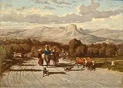 Дорога из Антиба в Ниццу.