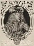 Луи, дофин Франции. 1685. Офорт