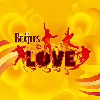 Обложка альбома The Beatles «LOVE» (2006)