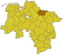 Харбург на карте