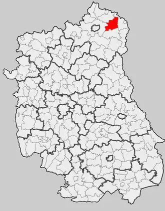 Залесе на карте