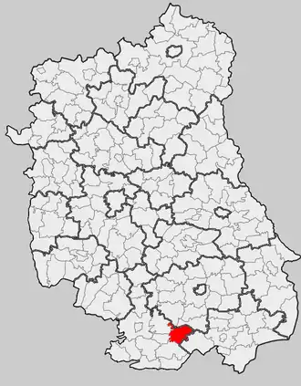 Юзефув на карте