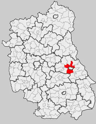 Хелм на карте