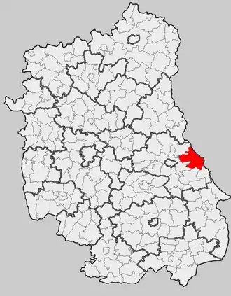 Дорохуск на карте