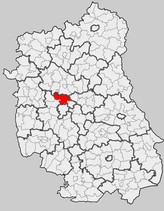 Гмина Немце на карте