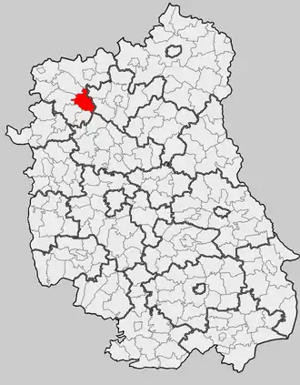 Войцешкув на карте