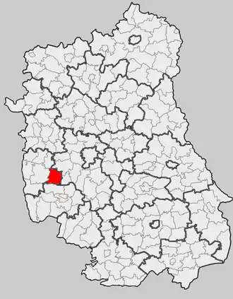 Ходель на карте