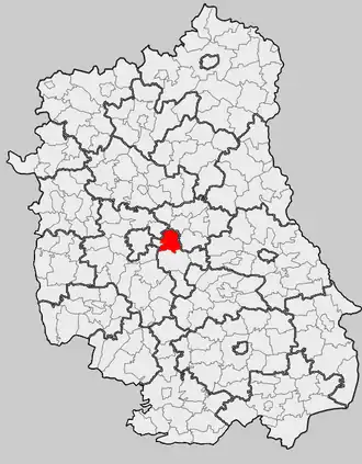 Мелгев на карте