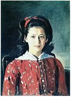 Людмила. 1884В. Серов