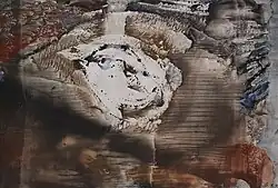 «Белая кукушка», 1996, 40х60, бумага, гуашь, монотипия