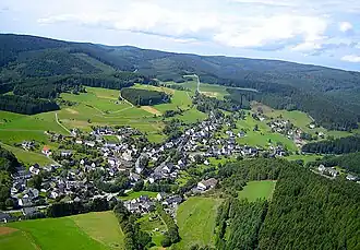 Общий вид поселения