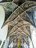 Своды нефа костёла Святых Петра и Павла в Мельнике