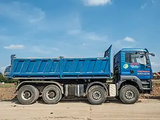 MAN TGA — аналог КрАЗ-7133С4 с кабиной Hubei Qixing