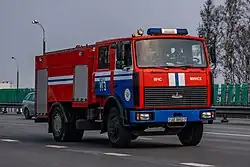 …пожарный автомобиль…