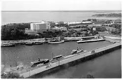 Вид с башни святого Олафа в 1934 году