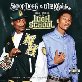 Обложка альбома Snoop Dogg и Уиза Халифы «Mac & Devin Go to High School» ()