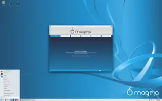 Скриншот рабочего стола Mageia 8