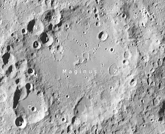 Снимок зонда Lunar Reconnaissance Orbiter.