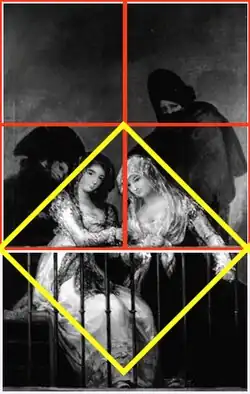 Геометрическая композиция картины