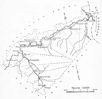 Махнёвский район на карте