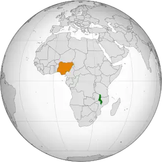 Малави и Нигерия