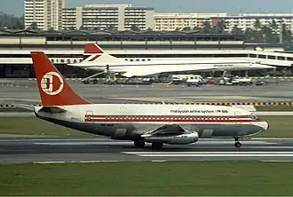 Boeing 737-2H6 авиакомпании MAS, идентичный разбившемуся