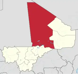 Томбукту на карте