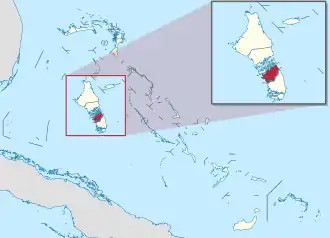 Мангров-Ки на карте