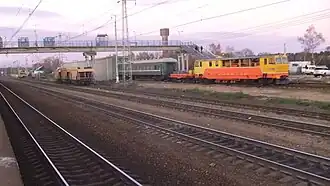 Восточные пути станции.