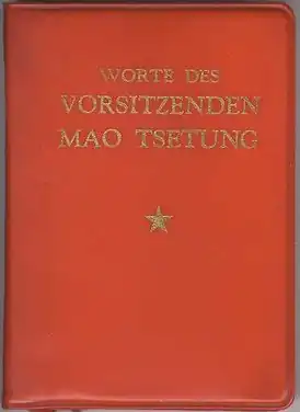 Пекинское издание Цитатника в переводе на немецкий язык (1972)