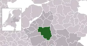 Местонахождение Апелдорна