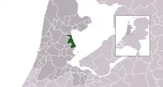 Эдам-Волендам на карте