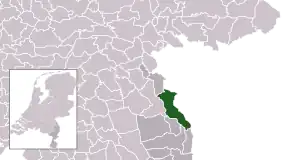 Местонахождение Бергена (Лимбург)