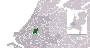 Местонахождение Лансингерланд