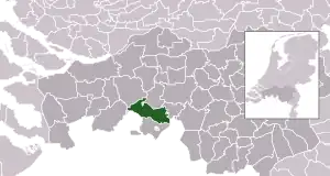 Местонахождение Алфен-Хам