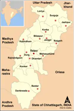 Кория на карте