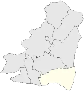 Сальский округ на карте