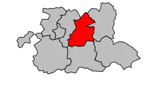 Кантон Карньер в составе округа Камбре