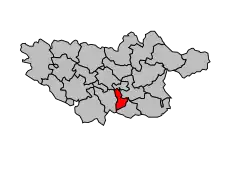 Кантон на карте департамента Тарн