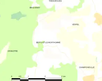 Карта коммуны