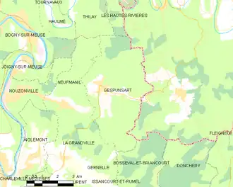 Карта коммуны