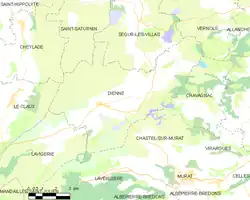 Карта коммуны