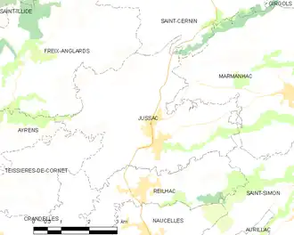 Карта коммуны