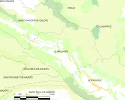 Карта коммуны