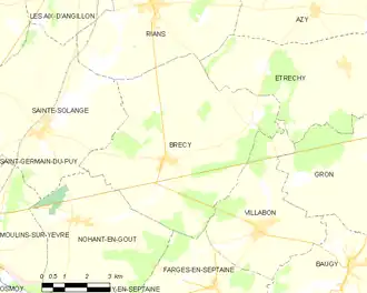 Карта коммуны