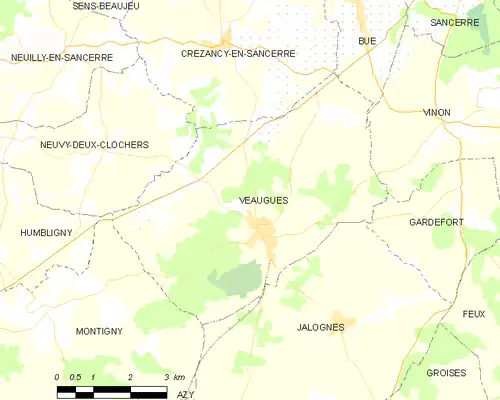 Карта коммуны