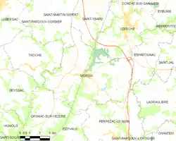 Карта коммуны