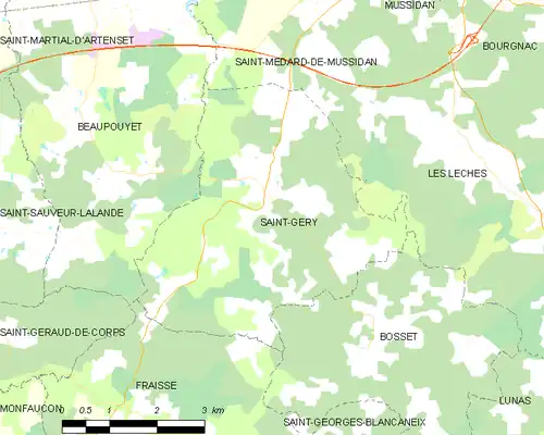 Карта коммуны